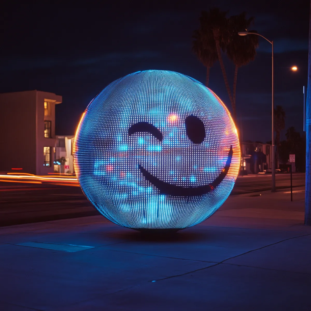 A spherical power plant